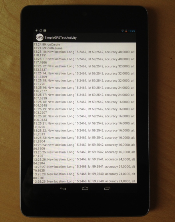 P Google Nexus 7