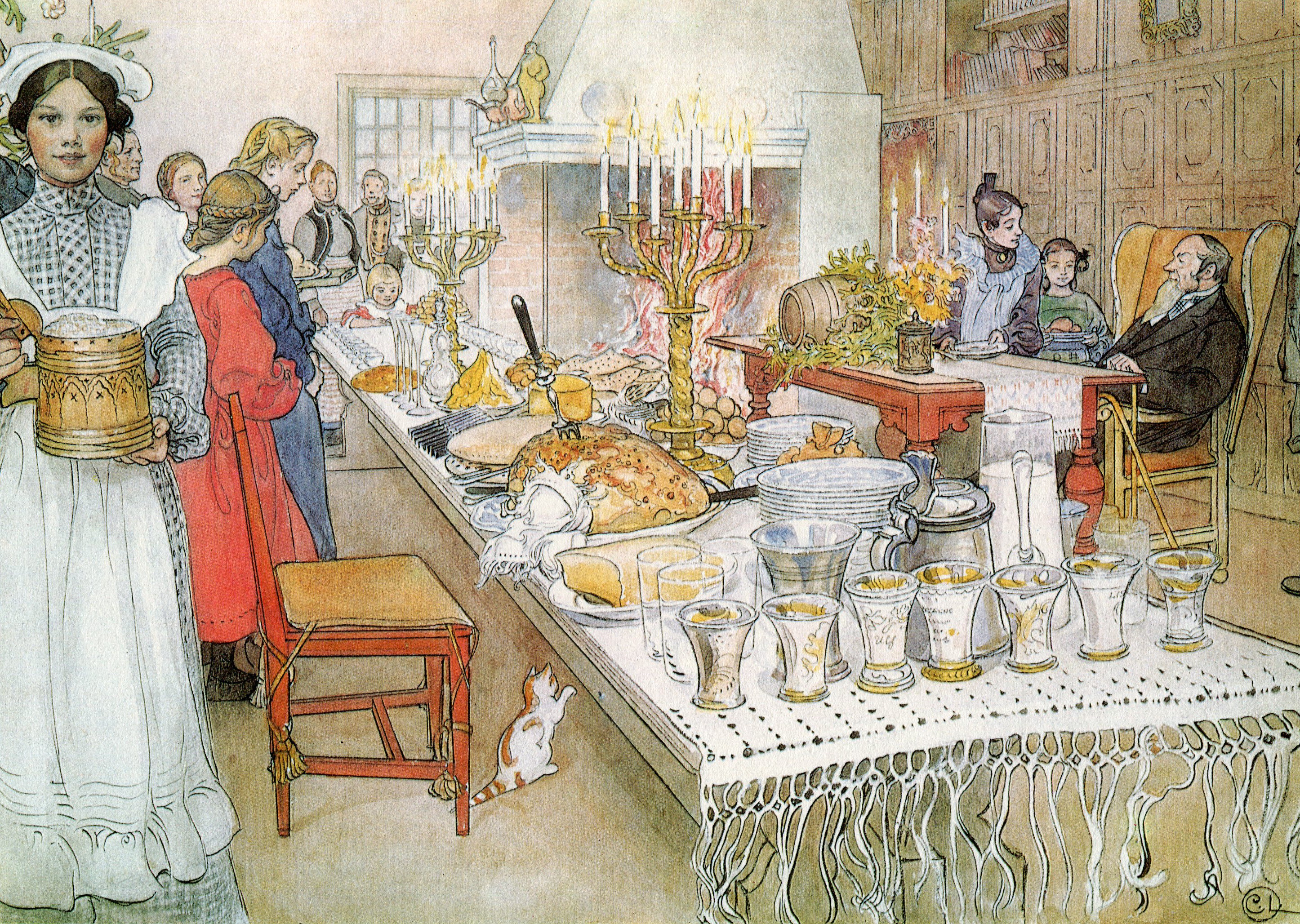 Carl Larsson: Julaftonen
