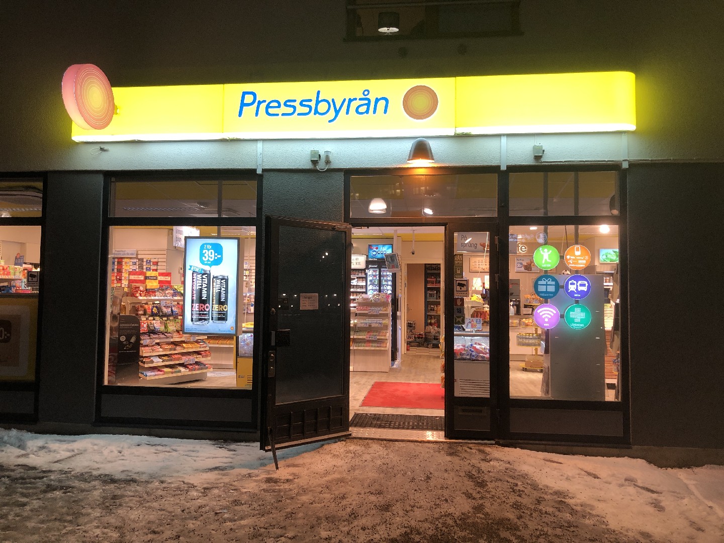 Pressbyrn har ppet