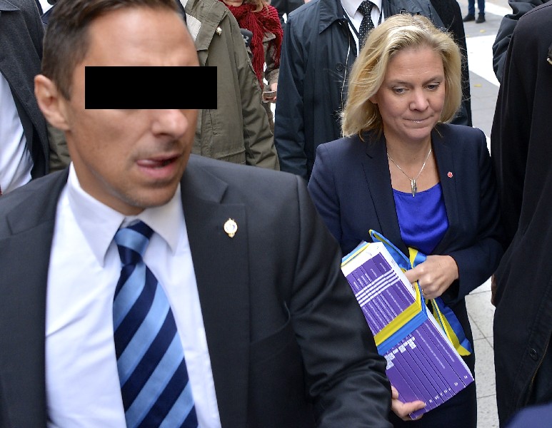 Spo vaktar en minister