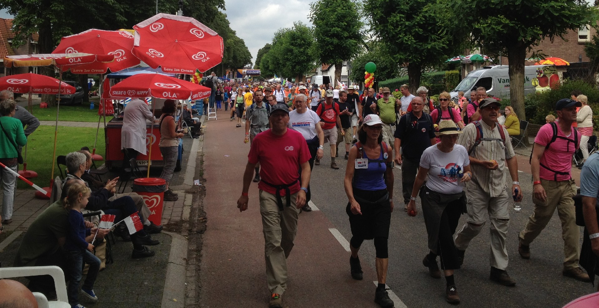 Nijmegen-marschen 2012