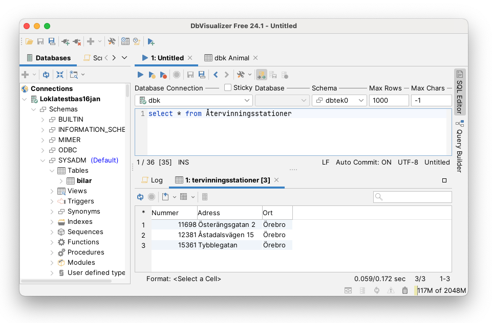 Dbvisualizer on a Mac