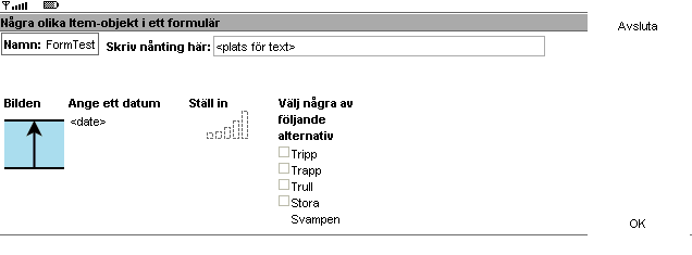 Emulatorn QwertyDevice har en skrm som r 636 x 235 bildpunkter