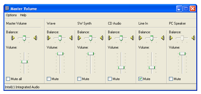 En mixer i datorn