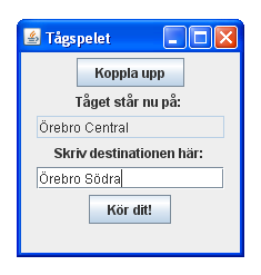Frslag p hur en grafisk klient kan se ut