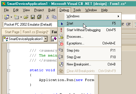 Hur man kr programmet