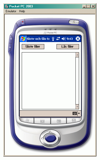 Ett litet testprogram