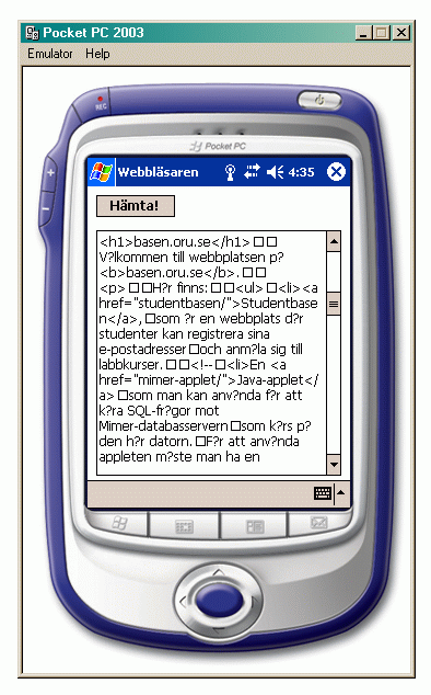 Fnigt enkel webblsare