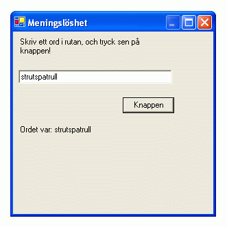 Applikationen kr helt okej under Windows XP