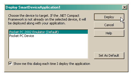 Bara Pocket PC 2002